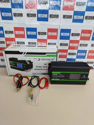 Corriente Convertidor 12V a 220V 230V 500W Onda Pura Inversor NOVOPAL